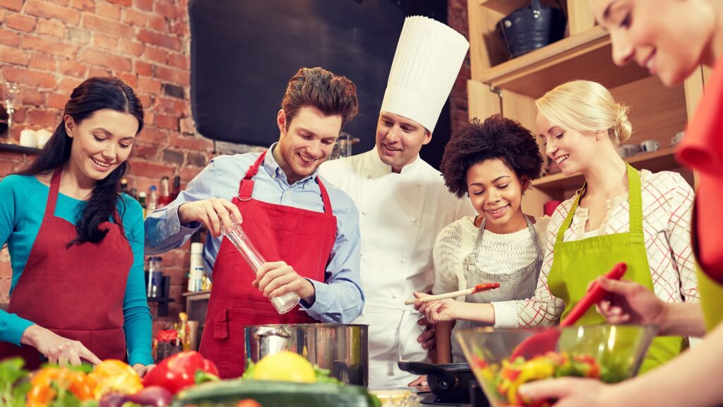 Cook with your friends