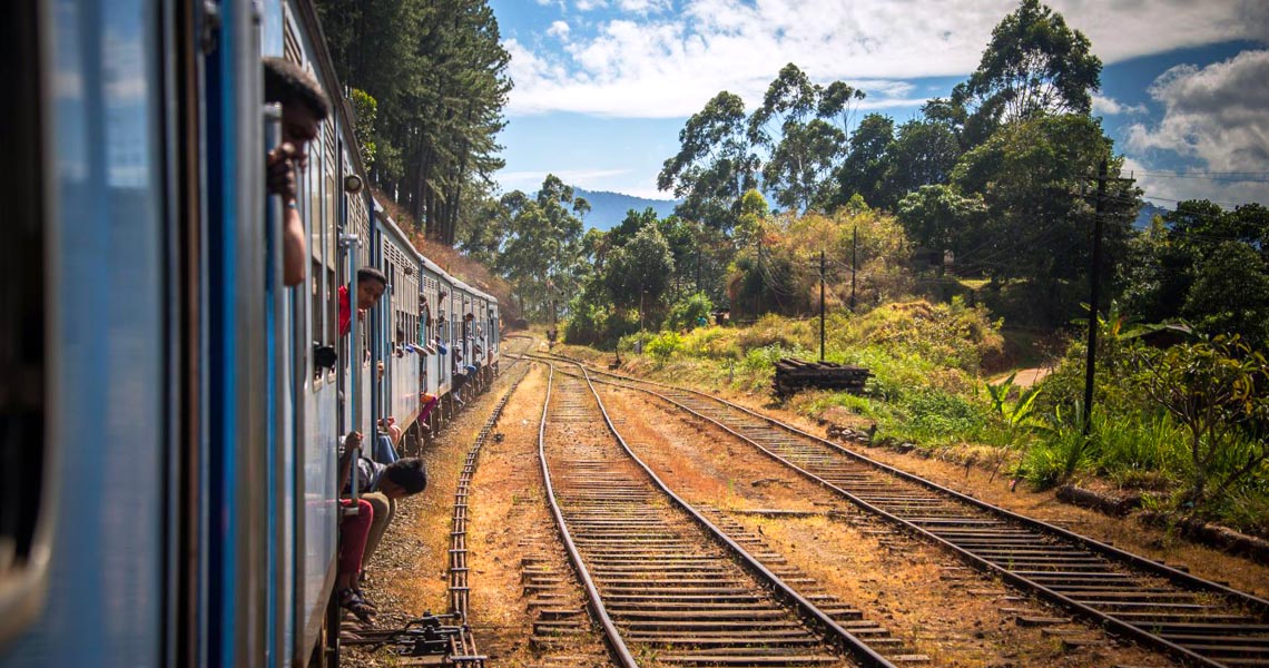 Train journey from Colombo to Badulla