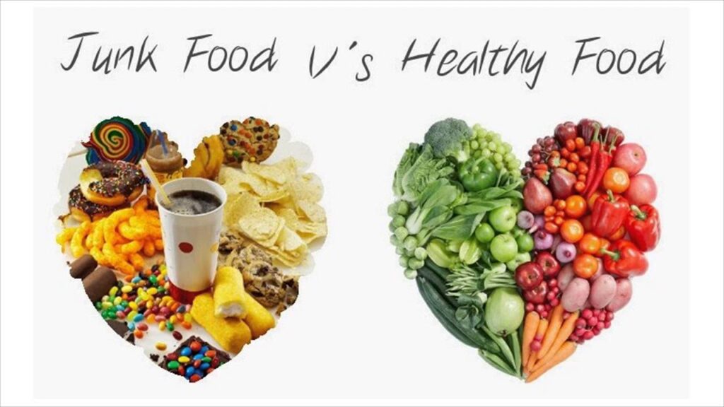junk-healthy-food