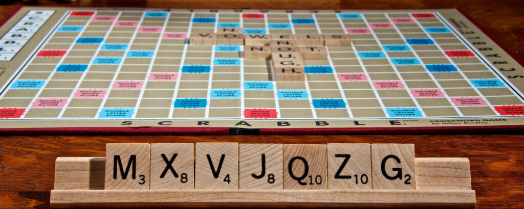 Scrabble-Board